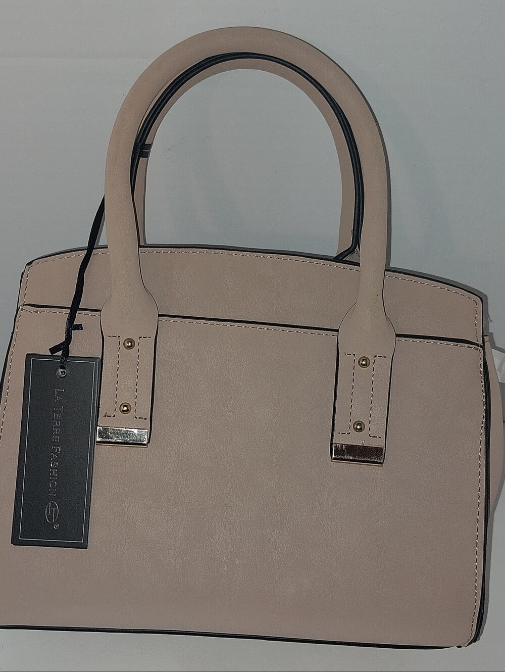 La TERRE Top-Handle Women's Satchel Blush Pink NWT